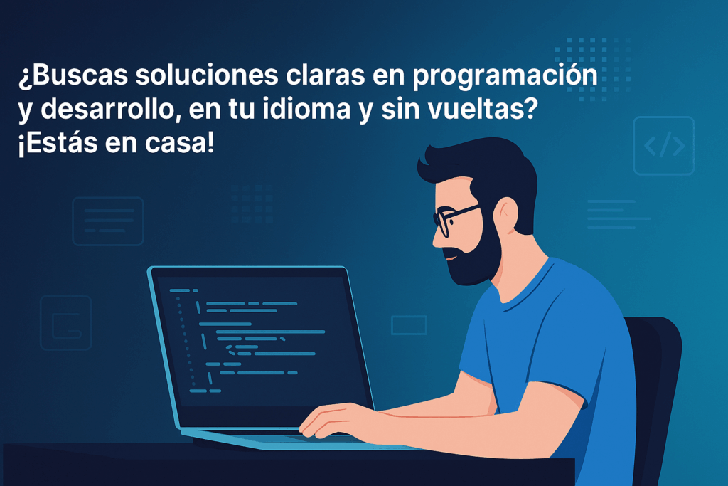 Bienvenida a sitio para desarrolladores en español que usan .NET, C# y EF Core